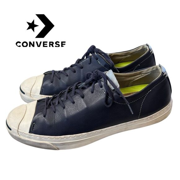 Converse Jack Purcell Remastered Ox Inked 151498c US Men's Leather Sneakers 11.5 - Picture 2 of 7